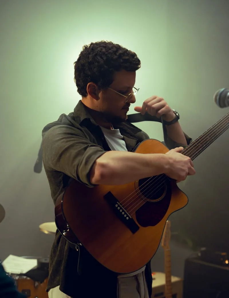 Miguel Dinis, aluno na Academia de Guitarra do Porto